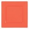 Smarty Had A Party 6.5" Tropical Coral Square Plastic Cake Plates (120 Plates), 120PK 9956-CASE - alternate 5